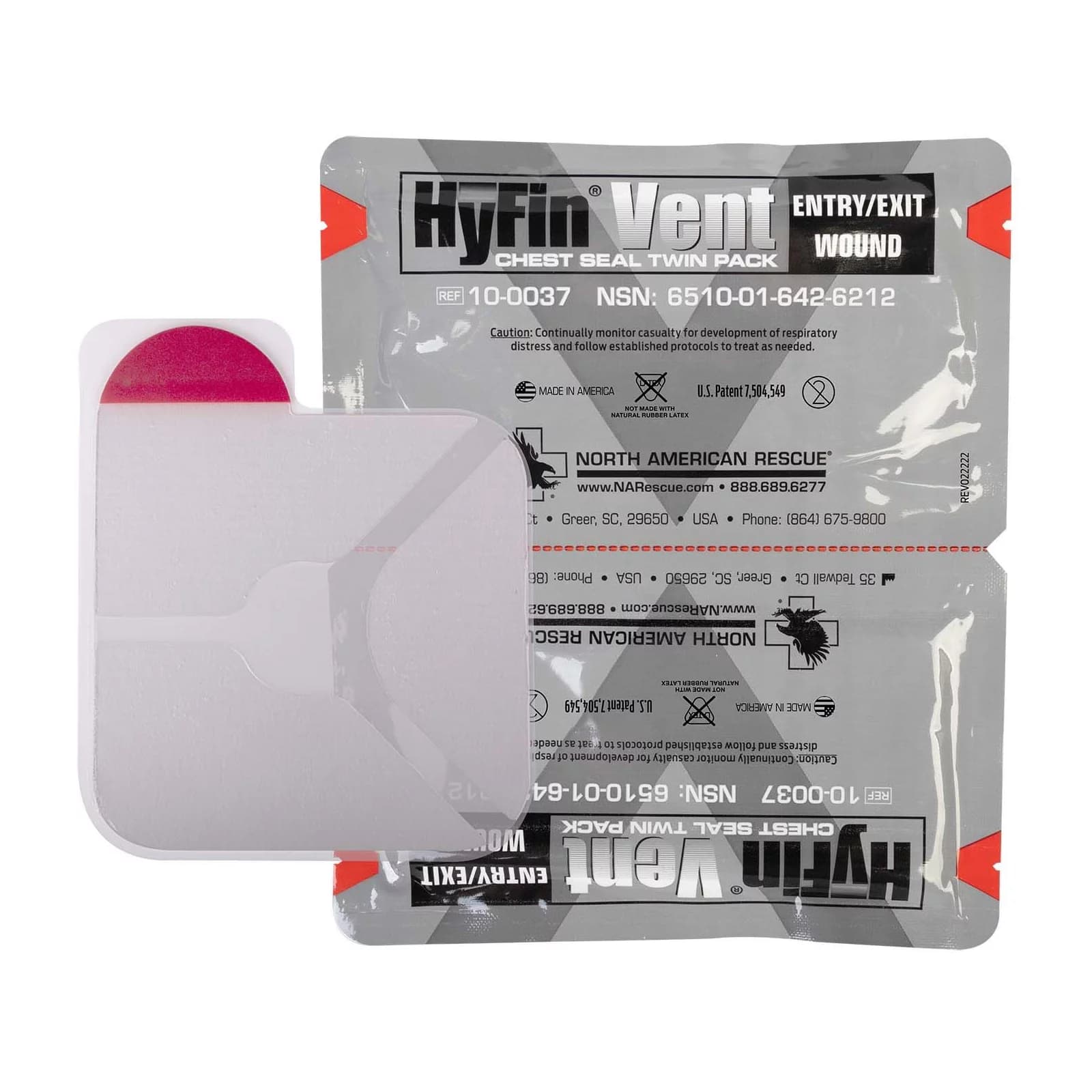 HyFin Vent Chest Seal Twin Pack — фото 1