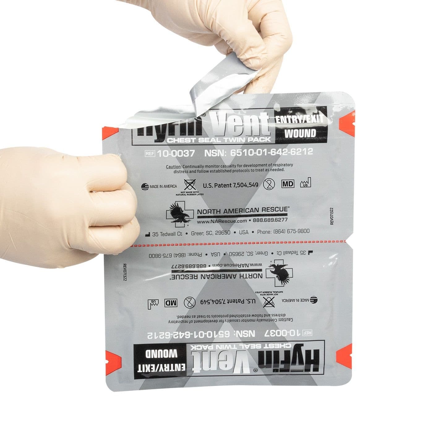 HyFin Vent Chest Seal Twin Pack — фото 5