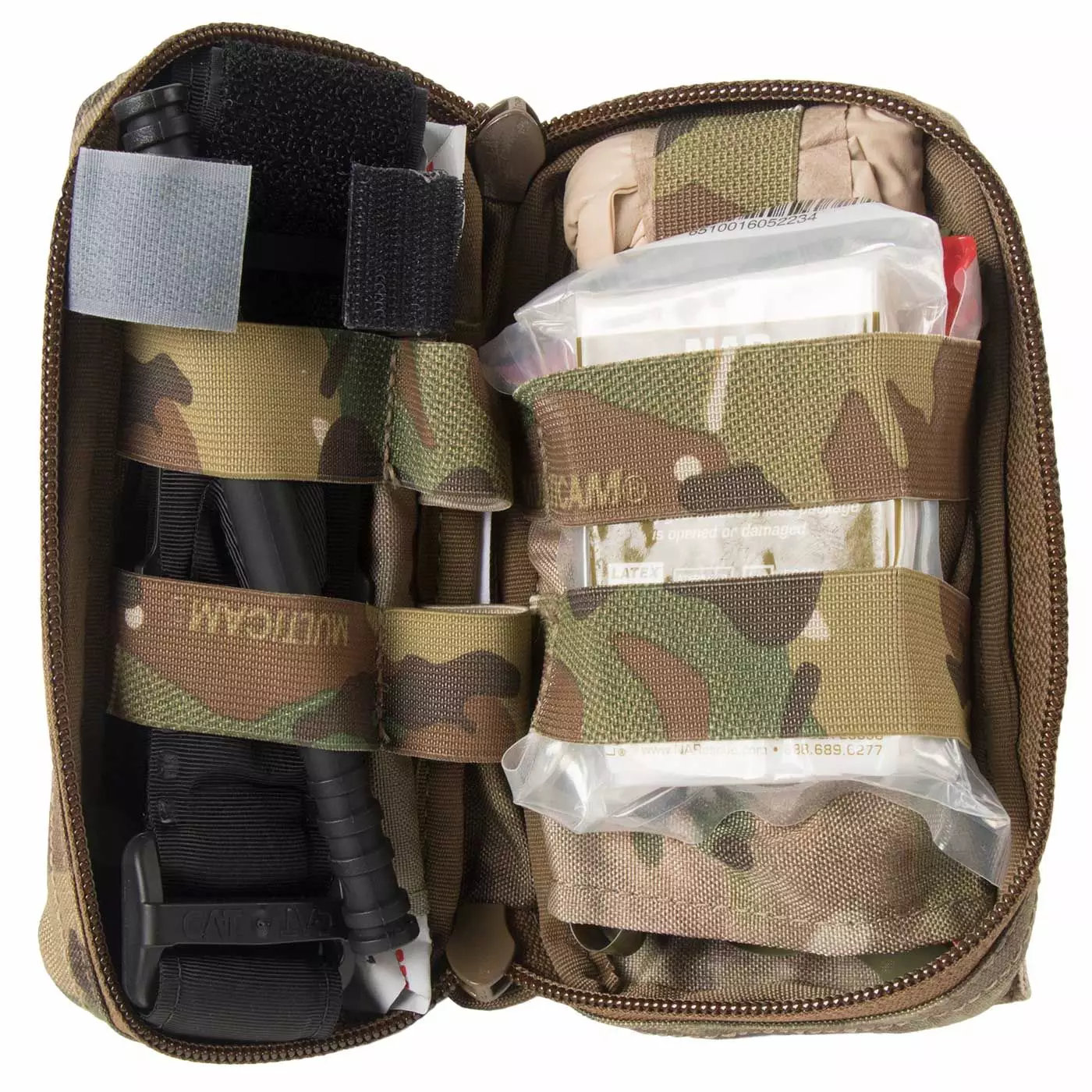M-FAK Basic Mini First Aid Kit, Multicam — фото 1