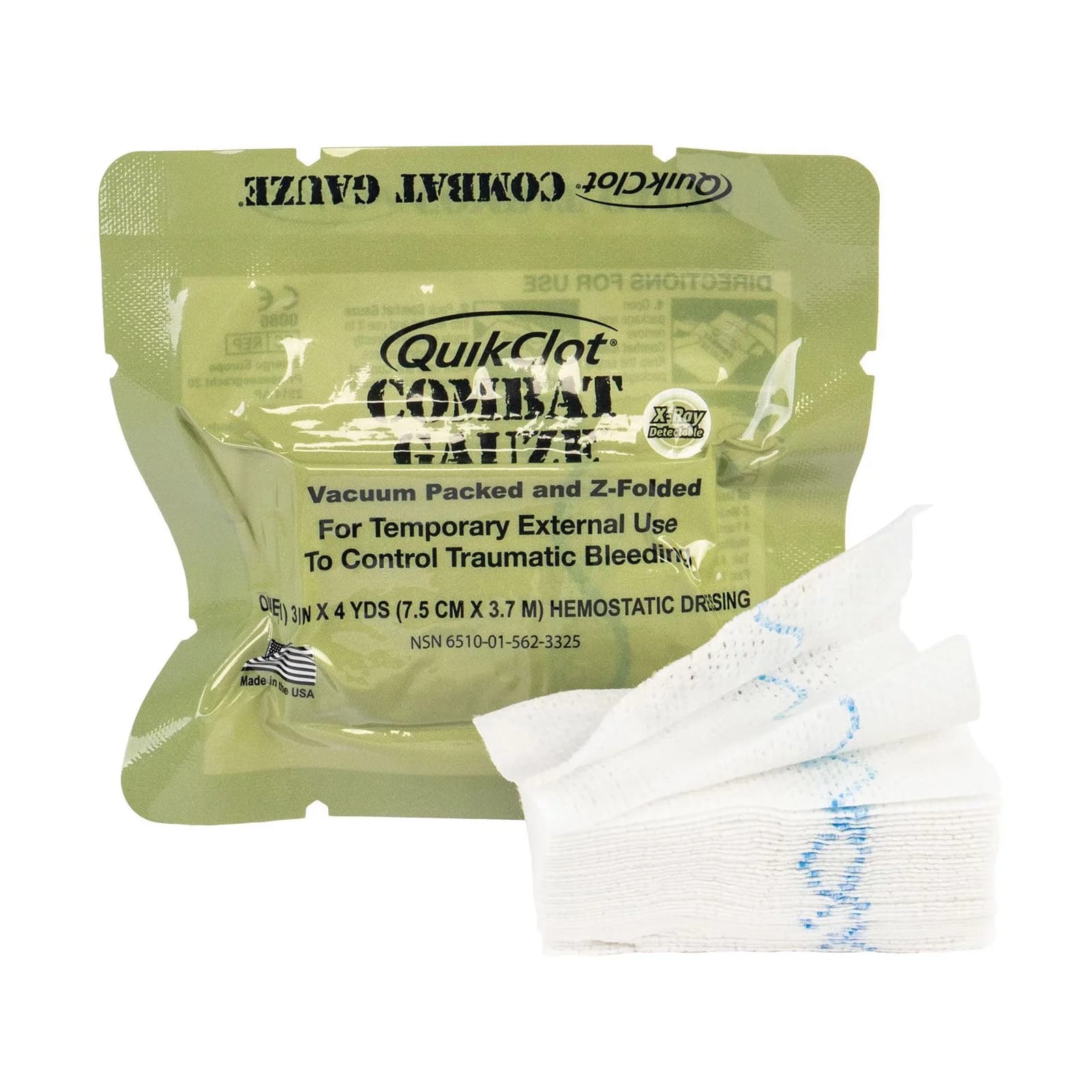QuikClot Z-Fold Combat Gauze — фото 1