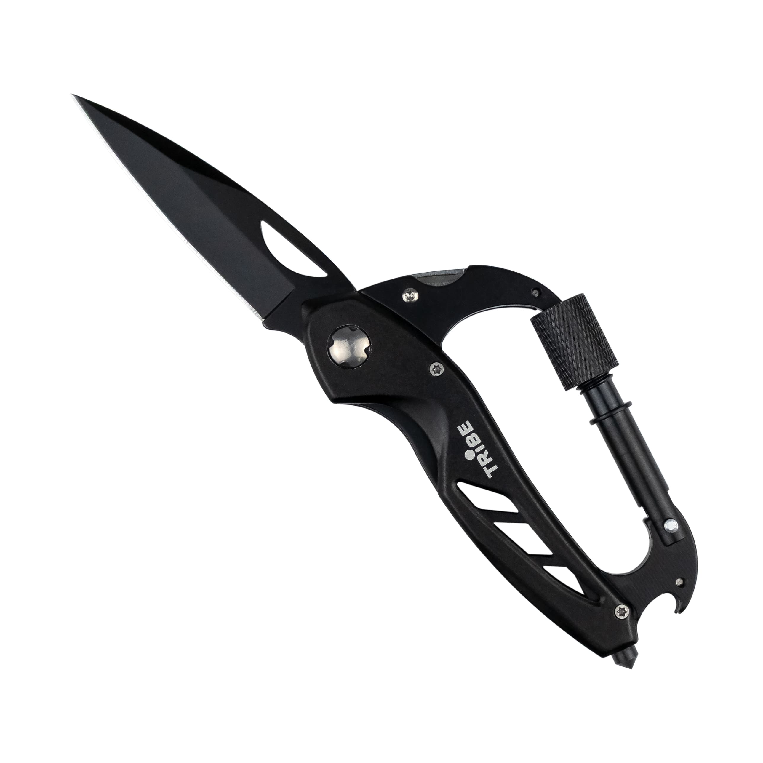 Ніж Tribe Carabiner Knife, black — фото 1