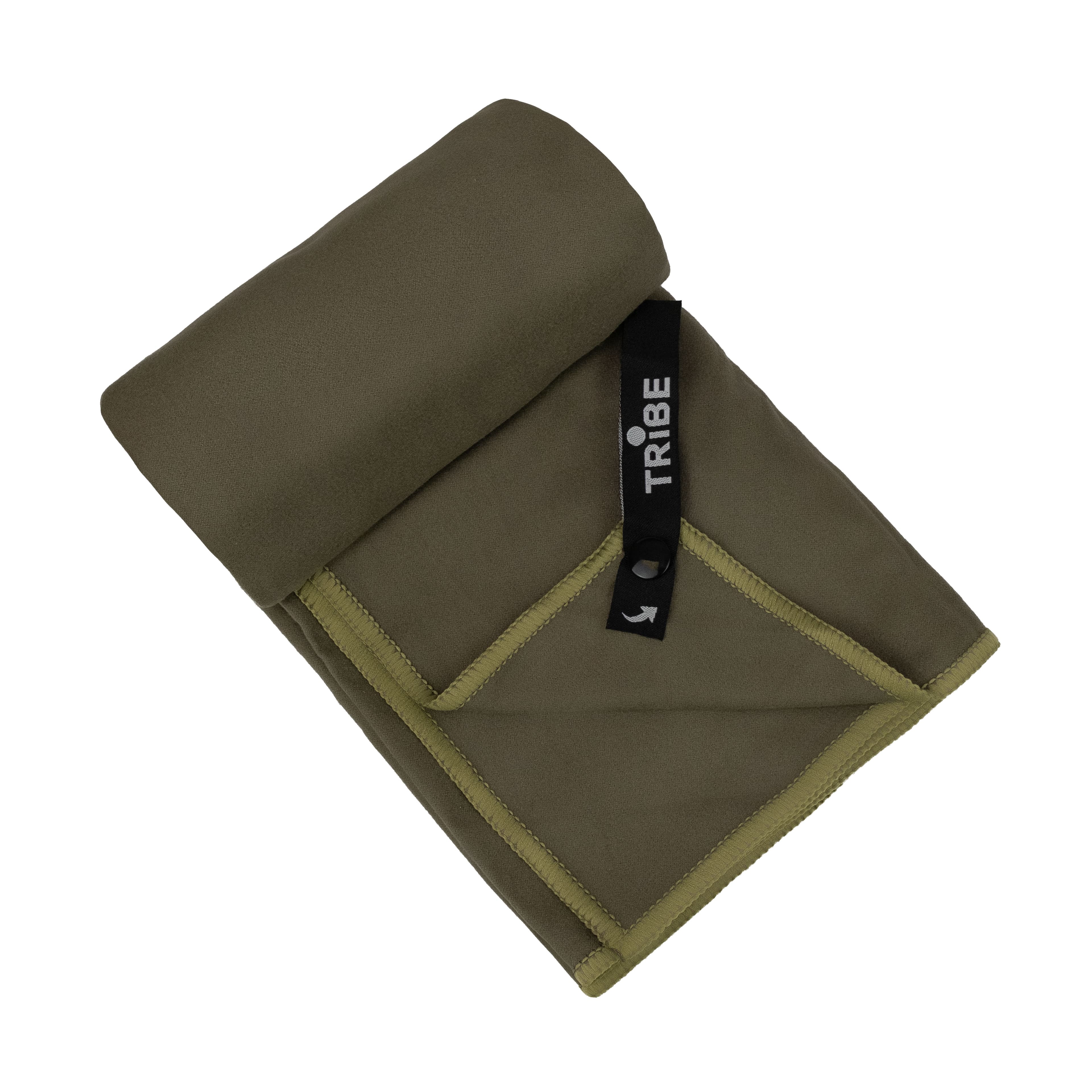 Tribe Pocket Towel 90×180, army-green — фото 6